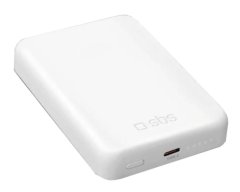 SBS Bežični Powerbank 5000mAh bijeli