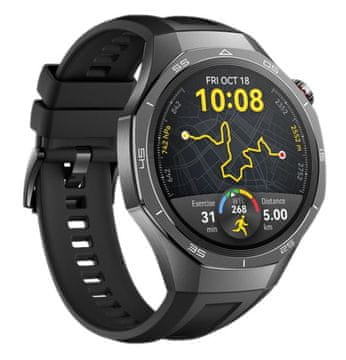 Huawei GT 5 Pro 46 mm Active crni pametni sat