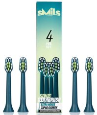 Vitammy Glave za četkice za zube TOW017086 Smils 4 kom.