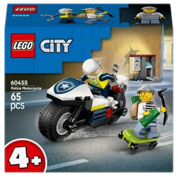 LEGO City Potjera za policijskim motociklima 60455
