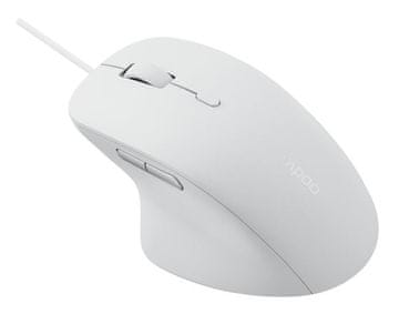 Rapoo N500 Žičani Miš Bijeli 221170