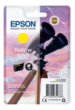 Epson Žuti uložak s tintom 502