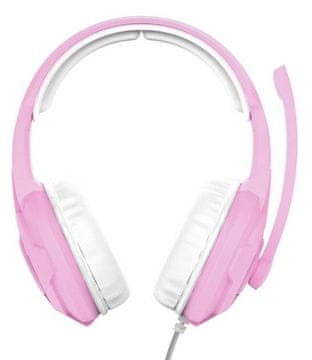 Trust GXT 411 Radius Pink žičane slušalice