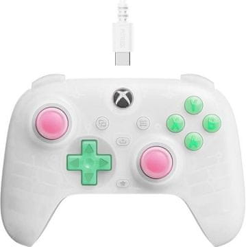 8BitDo Ultimate Mini žičani kontroler za Xbox bijele boje