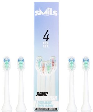 Vitammy TOW017085 Smils glave za četkice za zube, 4 kom. Bijele