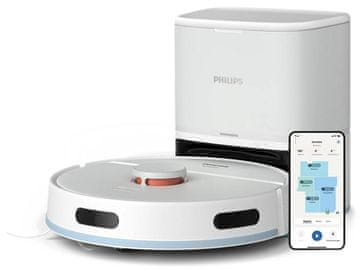 Philips XU2100/25 Bijeli robotski usisavač i brisanje