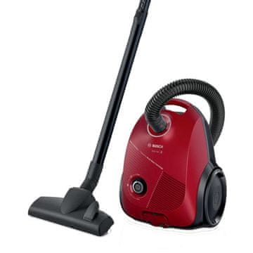 Bosch BGLS2RD1 600 W usisavač s vrećicom, antialergijski filter, crveni