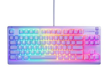 SteelSeries Apex 3 TKL tipkovnica ljubičasta