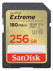 SanDisk SDXC Extreme memorijska kartica 256 GB 180 MB/s C10 V30 UHS-I U3 SDSDXVV-256G-GNCIN