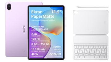 Huawei MatePad 11.5 2025 PaperMatte Edition Wi-Fi tablet 8GB 256GB ljubičasti + olovka za tipkovnicu