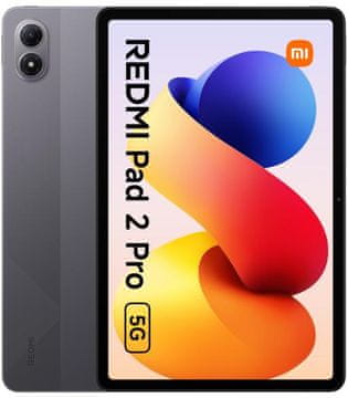 Xiaomi Tablet Redmi Pad 2 Pro 12.1" 5G 6GB 128GB sivi