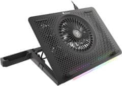 Genesis Oxid 450 RGB hladnjača za 15,6-inčni laptop crna