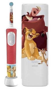 Oral-B Pro Kids 3+ Lion King četkica za zube + višebojna kutijica