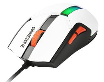 Tracer Žičani miš Gamezone hladno bijeli RGB