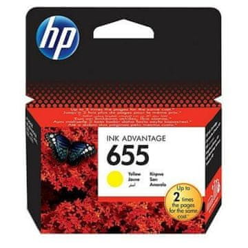 HP 655 žuti uložak s tintom CZ112AE