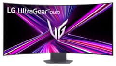 LG UltraGear 45GX950A-B 45 WUHD OLED monitor 0.03ms 330Hz (WFHD) 165Hz (WUHD) FreeSync Premium Pro G-Sync crni