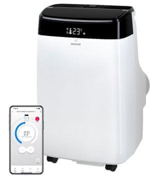 SENCOR SAC MT9040C Prijenosni klima uređaj crno-bijele boje