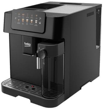 Beko CaffeExperto CEG7304B aparat za kavu s tlakom od 19 bara, čelični mlinac, crni