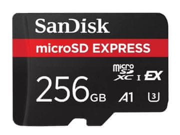 SanDisk microSDXC Express memorijska kartica 256 GB 880 MB/s