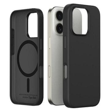 araree Typo Skin M maska za iPhone 16 Pro, crna