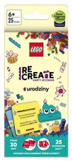 LEGO knjiga za rekonstrukciju. Kartice s izazovima. Rođendani