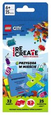 LEGO knjiga za rekonstrukciju. Kartice izazova. Gradska avantura.