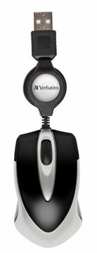 Verbatim Go Mini žičani miš crne boje