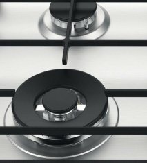 Whirlpool AKWL628IXL plinska ploča za kuhanje s više razina plamena, dvostruka kruna, wok plamenik 59 cm iXelium