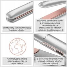 BaByliss ST260E Srebrna pegla za kosu