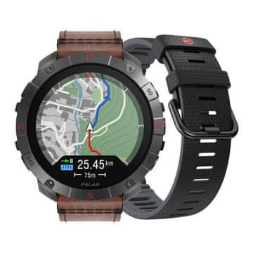 POLAR Grit X2 Pro Titan 48mm ML pametni sat + dodatni remen
