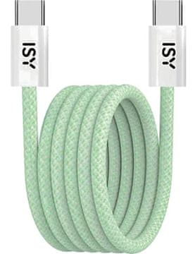 USB kabel tipa C IUC-5400-GR 1m magnetski zeleni