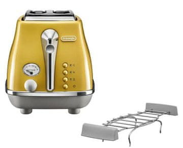 De'Longhi CTOC 2103.Y Icona Capitals toster