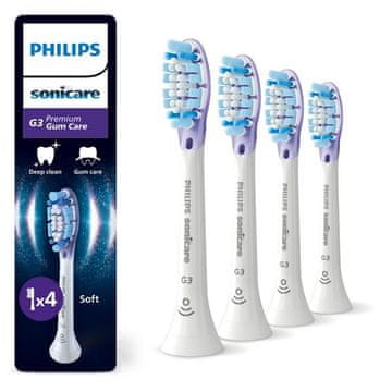 Philips Premium Gum Care HX9054/87 glave četkice za zube, 4 kom, bijele