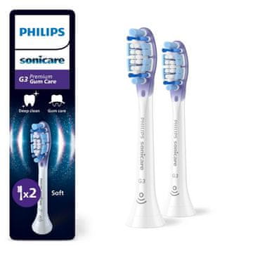 Philips Premium Gum Care HX9052/87 Nastavci za četkicu za zube, 2 kom., bijeli