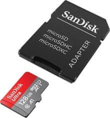 SanDisk Ultra Android microSDXC memorijska kartica 128 GB 140 MB/s A1 C10 UHS-I SDSQUAB-128G-GN6MA