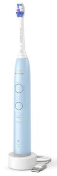 Philips Sonicare 6100 HX7406/02 četkica za zube u bijeloj i plavoj boji