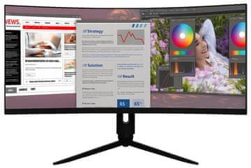 PMO G342-CWQK 34 UWQHD VA 1ms 180Hz FreeSync G Sync crni monitor
