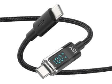 USB-C kabel za punjenje s LED zaslonom 2m IUC-8000