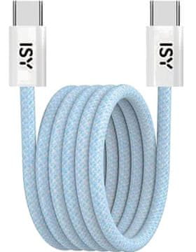 USB kabel tipa C IUC-5400-BL 1 m magnetski plavi
