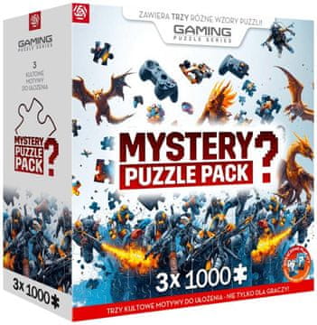 Puzzle Mystery Gaming Pack V1 Višebojni