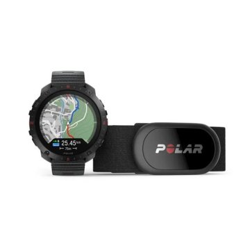 POLAR Grit X2 Pro 48mm crni SL pametni sat + H10 senzor otkucaja srca