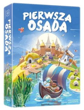 Kartaška igra NAŠA KNJIŽARA First Settlement Multicolor