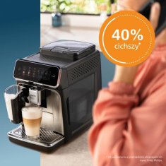 Philips EP3343/50 Latte Go Series 3300 aparat za espresso, bijela i crna