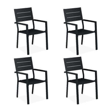 Northix Vrtne stolice, set od 4 komada