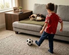 Gadget Master Ukrasni plišani jastuk u obliku nogometne lopte, 13 cm