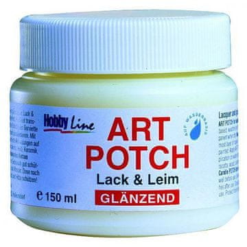 Rayher.	 Ljepilo&lak za salvete, Art Potch Lack&Leim, 150 ml, sjajni