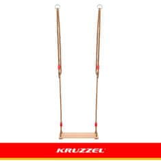 Kruzzel Dječja drvena vrtna ljuljačka 40x16 cm
