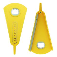 HOME & MARKER® Univerzalni ručni kuhinjski otvarač 6u1 za staklenke i boce, neklizajući rukohvat, sigurnosna oštrica 11.5x21.5 cm | OPENERPRO