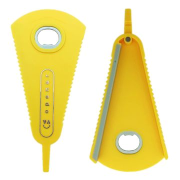 HOME & MARKER® Univerzalni ručni kuhinjski otvarač 6u1 za staklenke i boce, neklizajući rukohvat, sigurnosna oštrica 11.5x21.5 cm | OPENERPRO