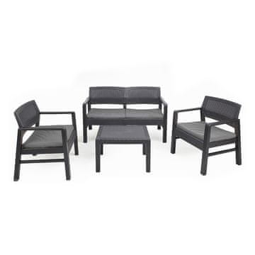 IPAE Kilimajaro 4+1 garnitura, antracit (079729)